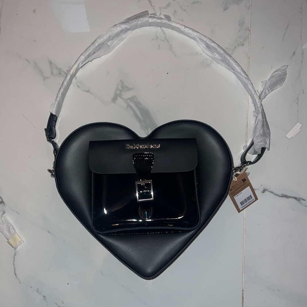Brand new Dr.Martens heart vegan leather purse/backpack